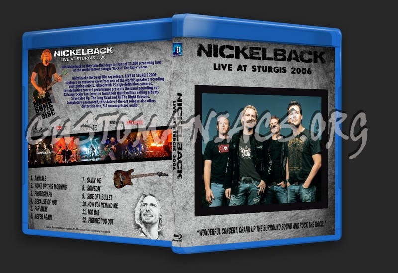 Nickelback Live at Sturgis 2006 blu-ray cover