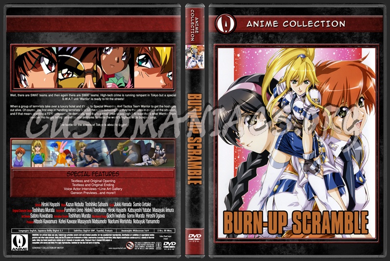 Anime Collection Burn Up Scramble dvd cover