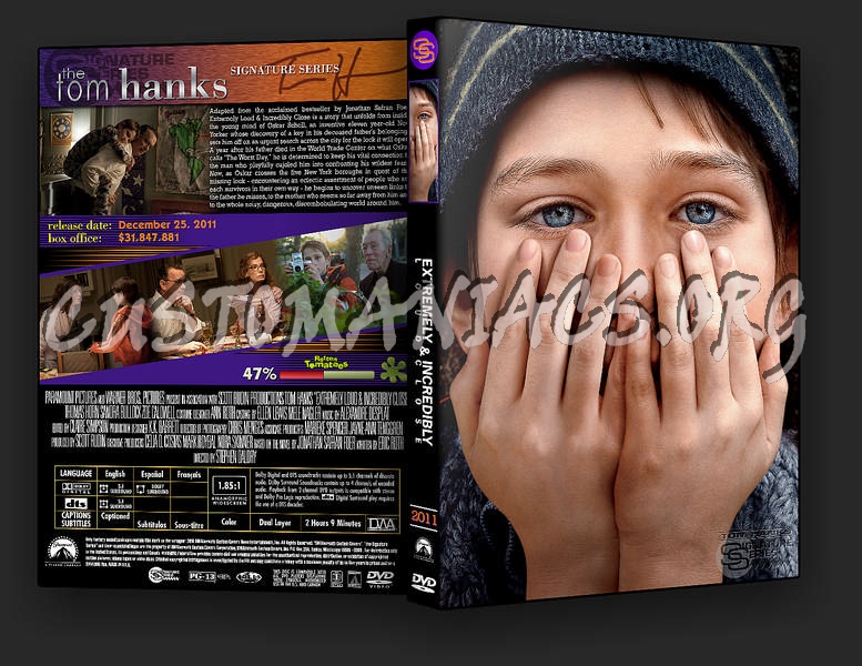 Extremely Loud and Incredibly Close dvd cover
