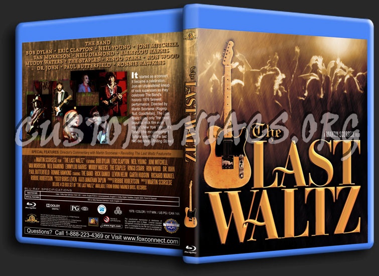 The Last Waltz blu-ray cover