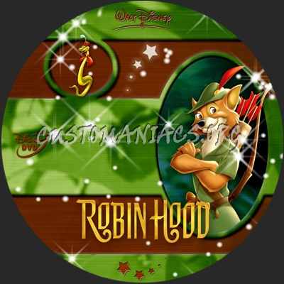 Robin Hood dvd label