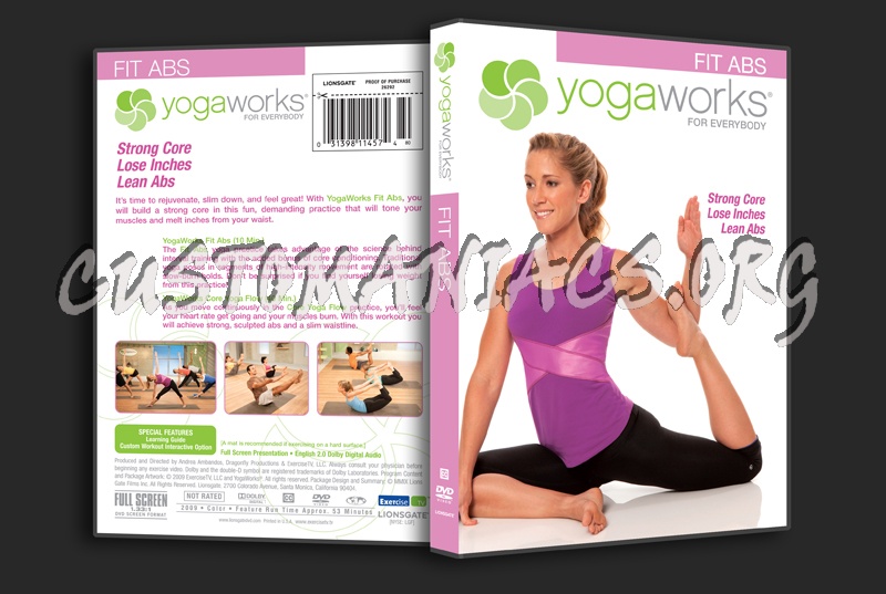 Yoga works For Everybody Fit Abs dvd cover