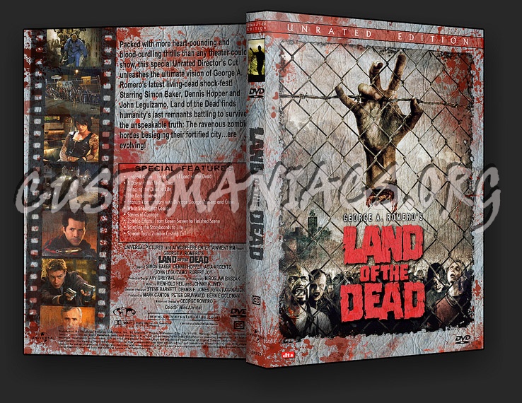 Land of the Dead dvd cover