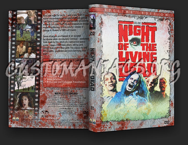 Night of the Living Dead Remake dvd cover