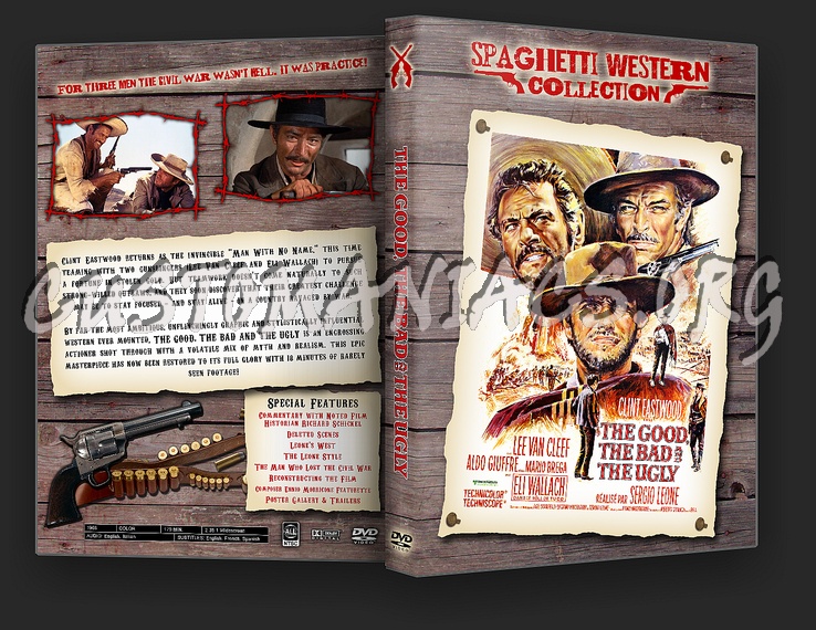 Spaghetti Western Collection - The Good, The Bad And The Ugly dvd cover