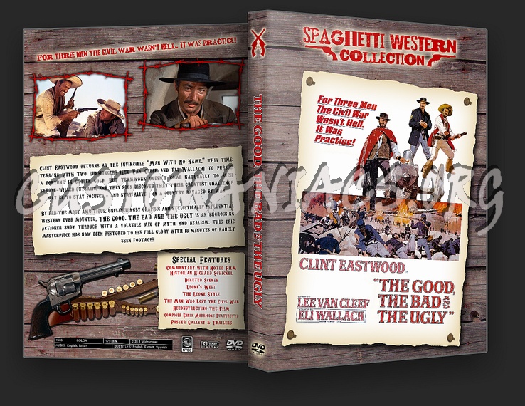 Spaghetti Western Collection - The Good, The Bad And The Ugly dvd cover