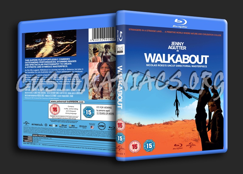 Walkabout blu-ray cover