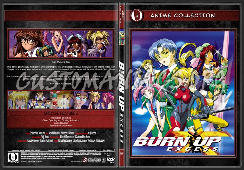 Anime Collection Burn Up Excess 