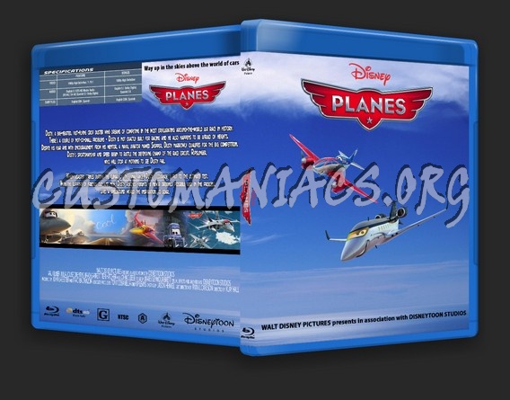 Planes blu-ray cover