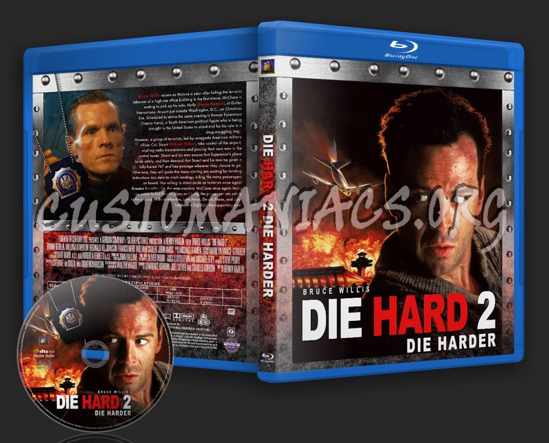 Die Hard 2 Die Harder blu-ray cover
