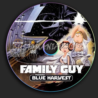Family Guy - Blue Harvest dvd label