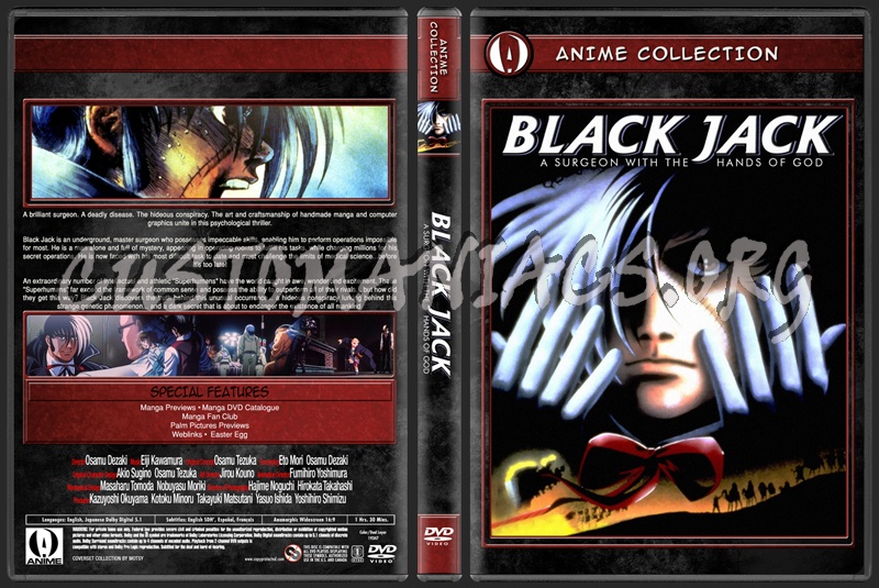 Anime Collection Black Jack dvd cover