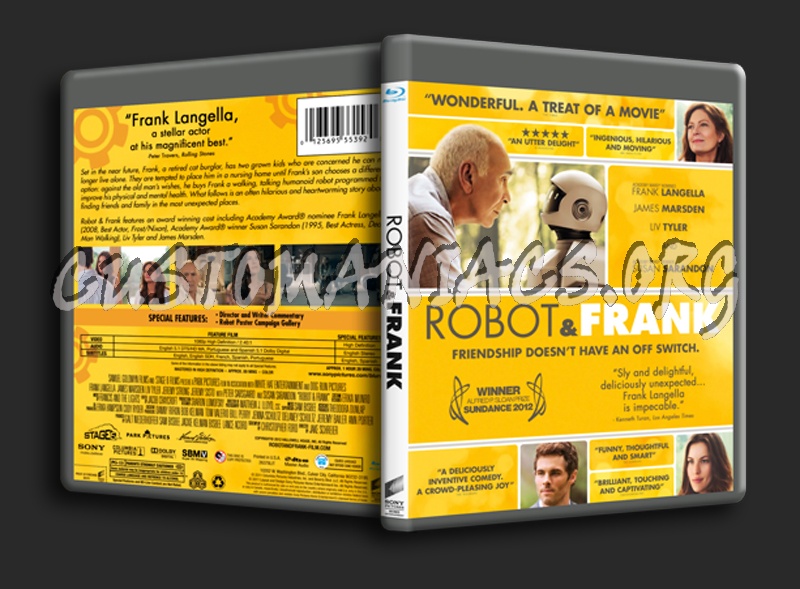 Robot & Frank blu-ray cover