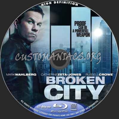 Broken City blu-ray label