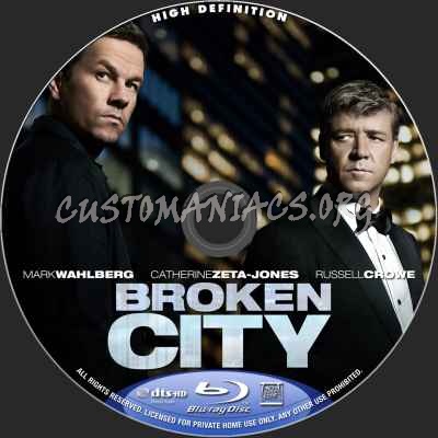 Broken City blu-ray label