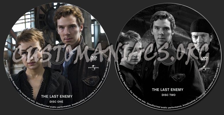 The Last Enemy dvd label