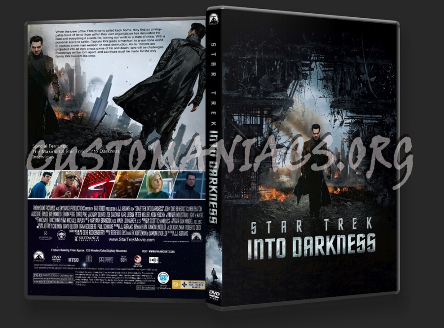 Star Trek - Into Darkness dvd cover