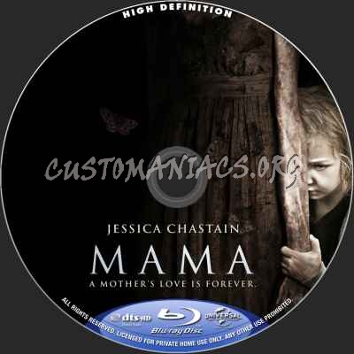 Mama blu-ray label