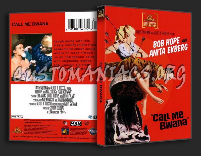 Call Me Bwana dvd cover