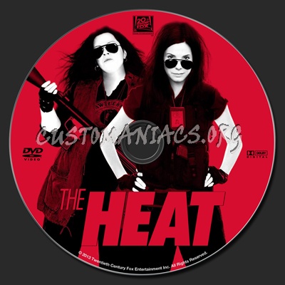 The Heat dvd label