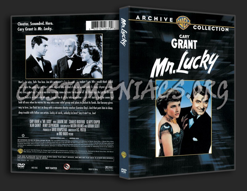 Mr. Lucky dvd cover