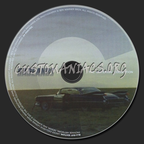 651 - Badlands dvd label