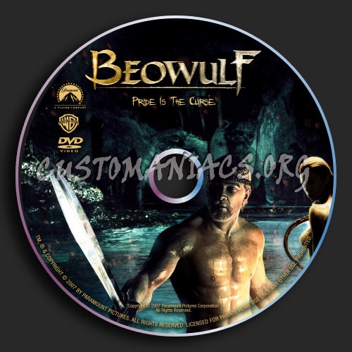 Beowulf dvd label