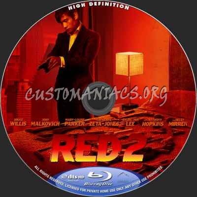 Red 2 blu-ray label