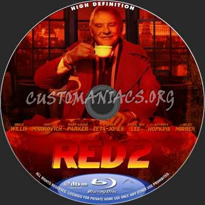 Red 2 blu-ray label