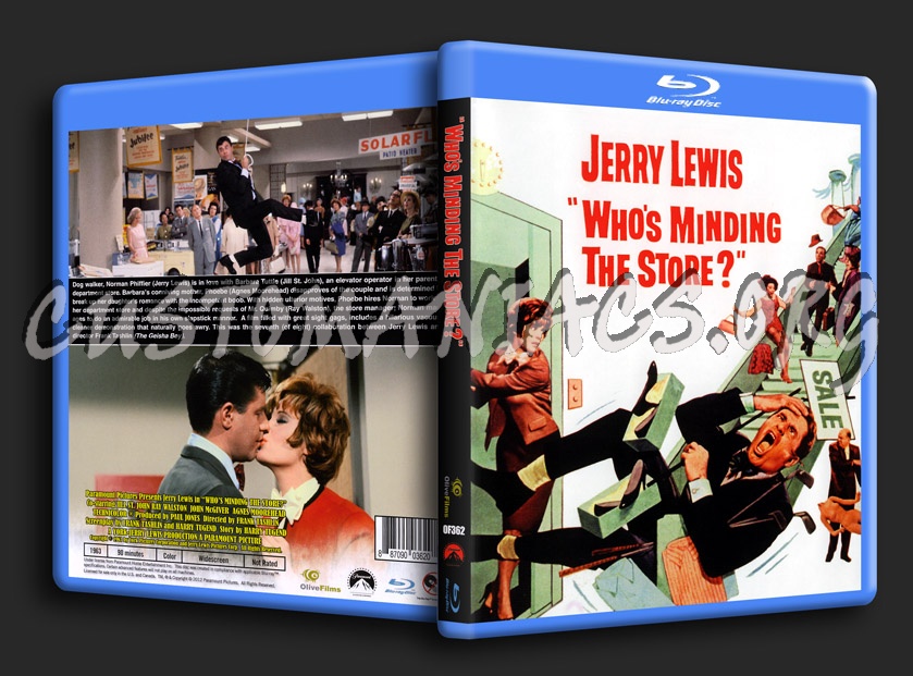 Who's Minding the Store? blu-ray cover