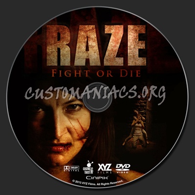 Raze dvd label