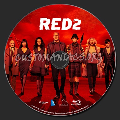 Red 2 blu-ray label