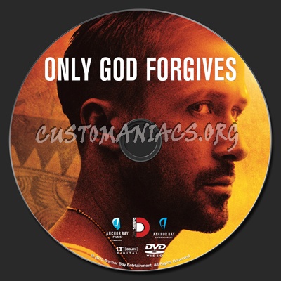 Only God Forgives dvd label