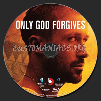 Only God Forgives blu-ray label