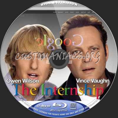 The Internship blu-ray label