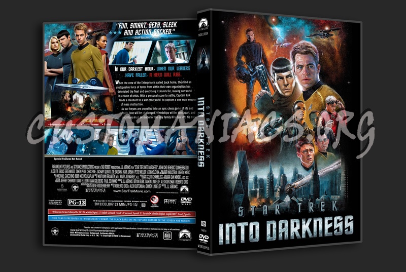 Star Trek Into Darkness dvd cover