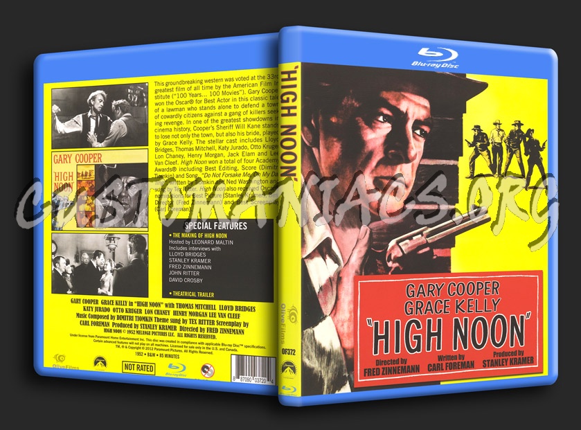 High Noon blu-ray cover