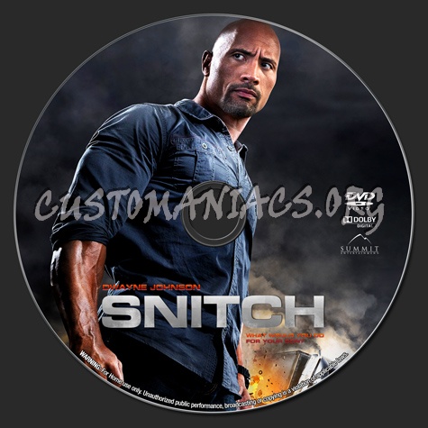 Snitch dvd label