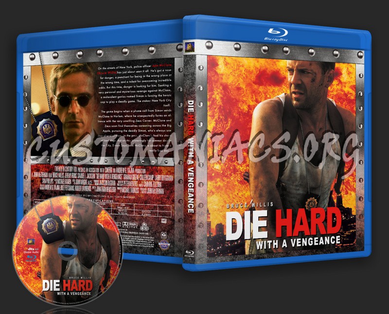 Die Hard: With a Vengeance blu-ray cover