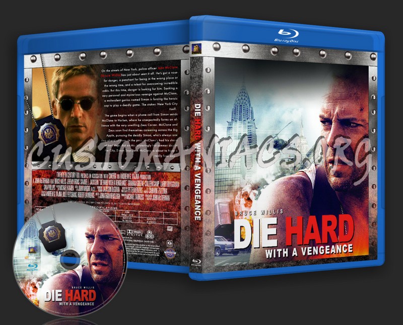 Die Hard: With a Vengeance blu-ray cover