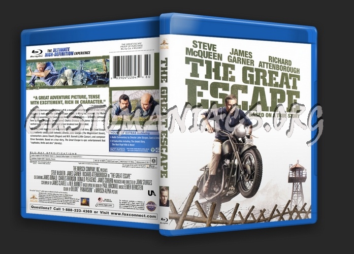 The Great Escape blu-ray cover