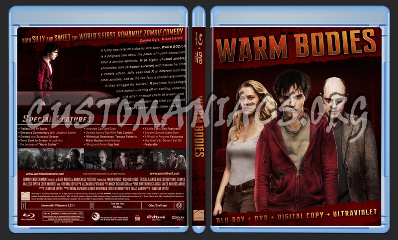 Warm Bodies blu-ray cover