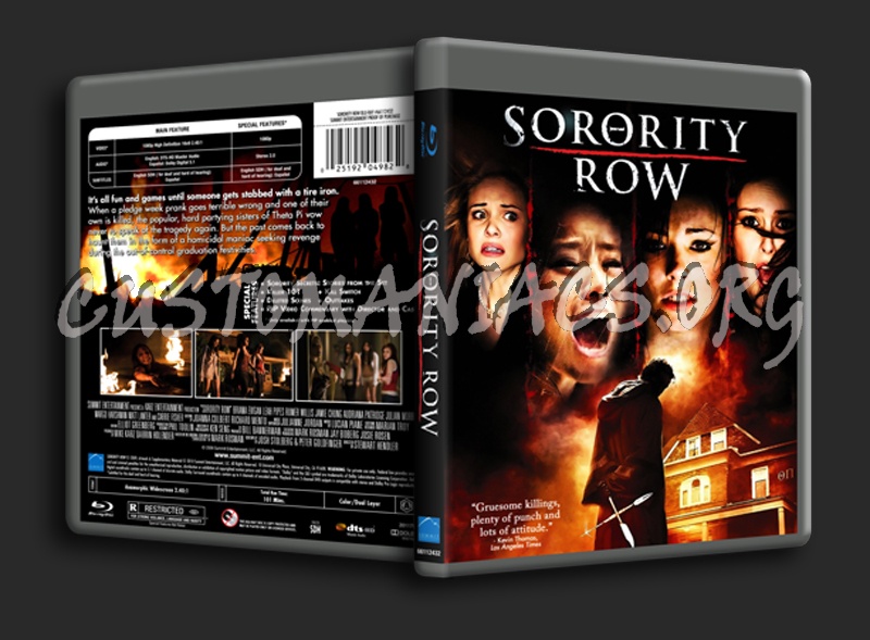 Sorority Row blu-ray cover