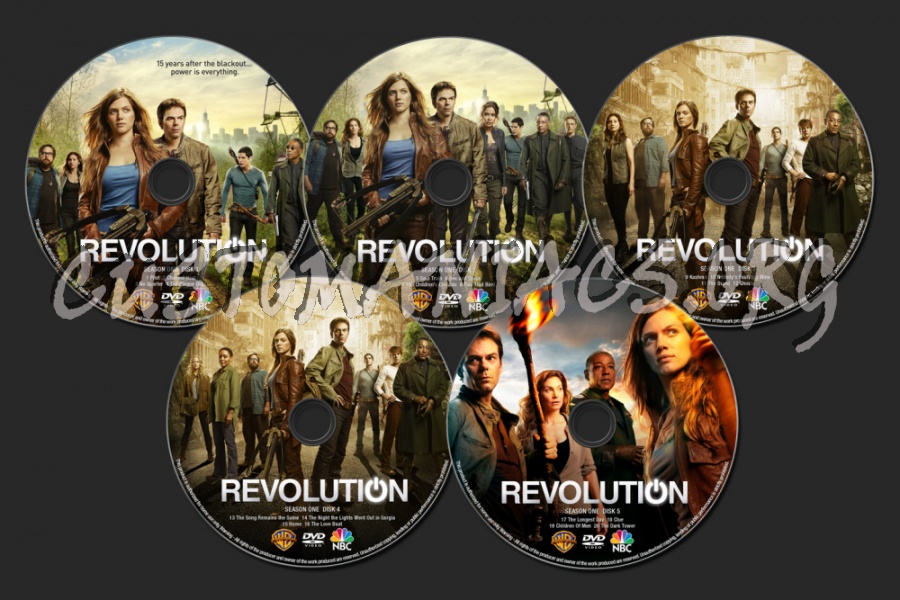 Revolution dvd label