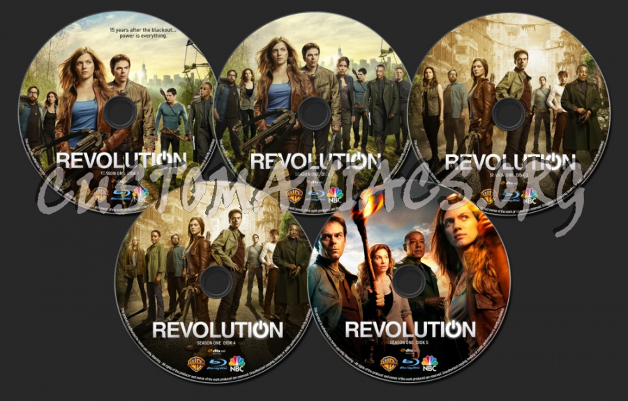 Revolution blu-ray label