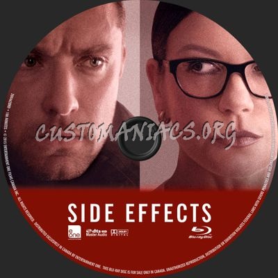 Side Effects blu-ray label
