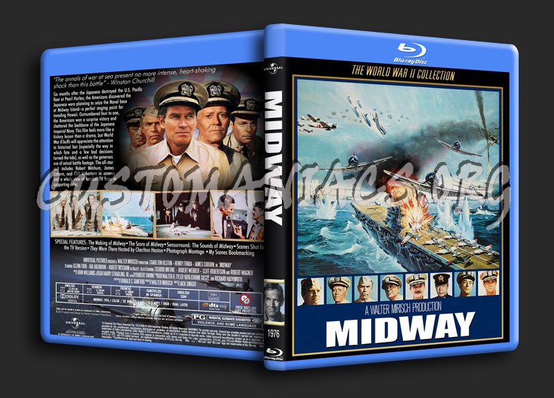 Midway (1976) blu-ray cover