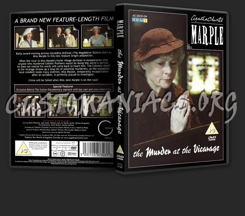 Agatha Christie: Marple Season 1 dvd cover