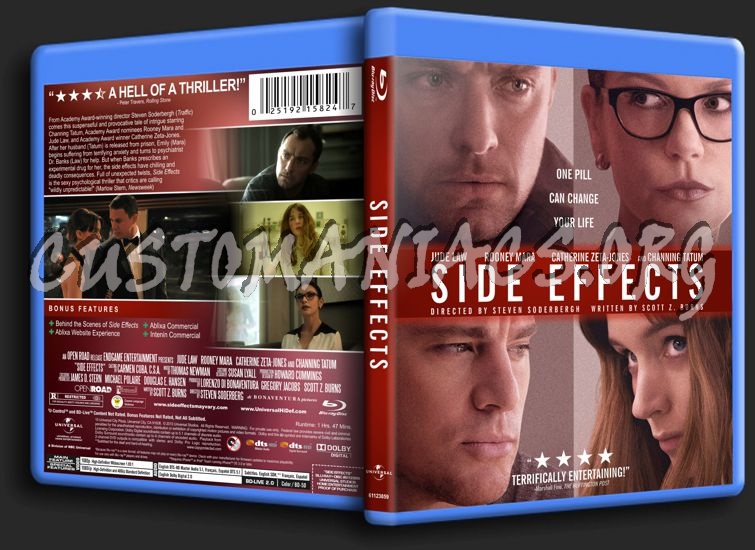 Side Effects blu-ray cover