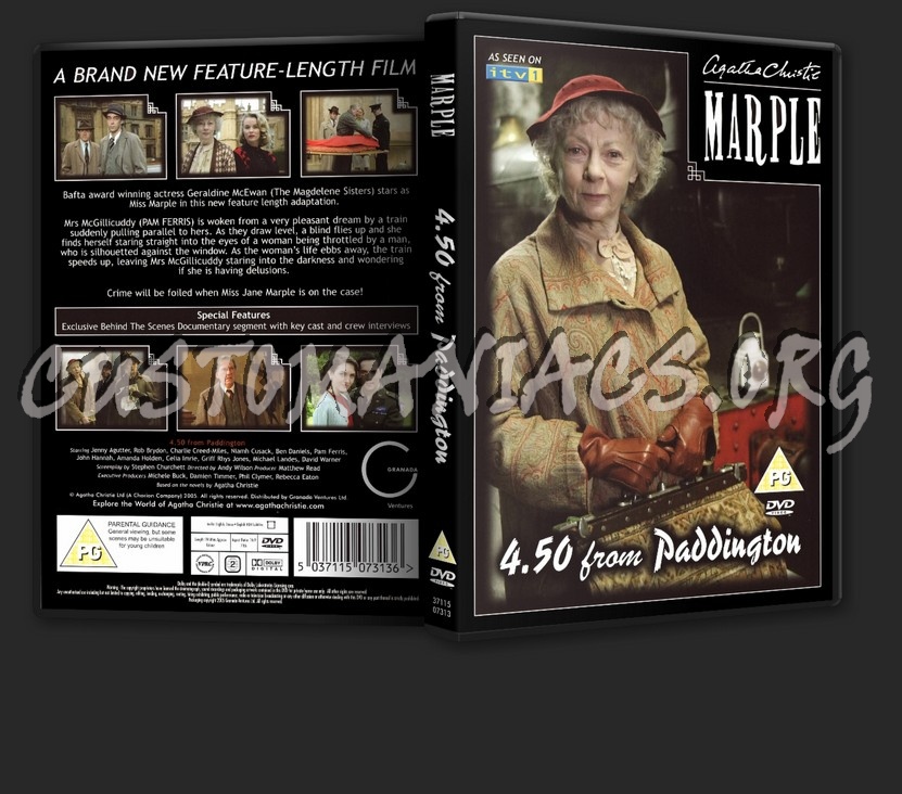 Agatha Christie: Marple Season 1 dvd cover